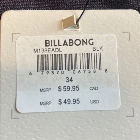 Billabong Lo Tides Recycler series mens swim shorts size 34 brand new with tags - Picture 3 of 11